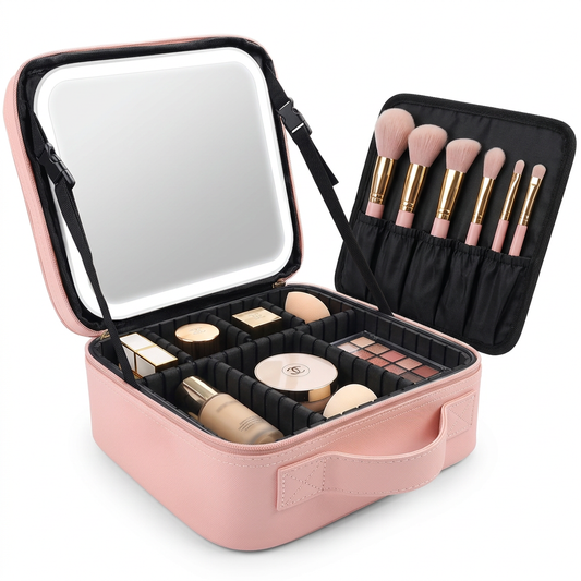 Light-Up Makeup Travel Case
